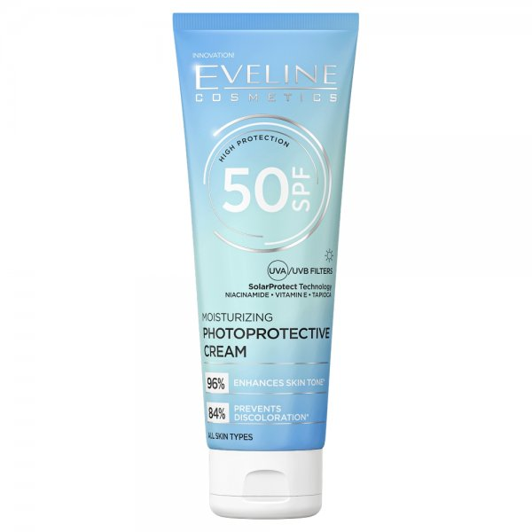 Eveline Cosmetics Nawilżający krem fotoochronny SPF50 30ml