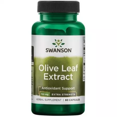 Swanson Olive Leaf Extract 750mg 60 kaps