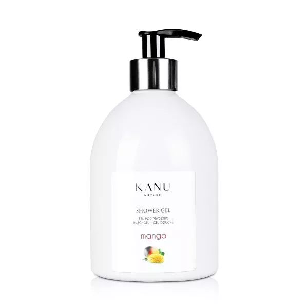 Kanu Nature, łagodzący żel pod prysznic, mango, 500ml