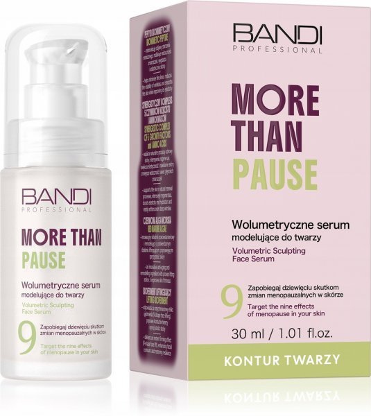 Bandi More Than Pause, wolumetryczne serum modelujące kontur twarzy, 30ml