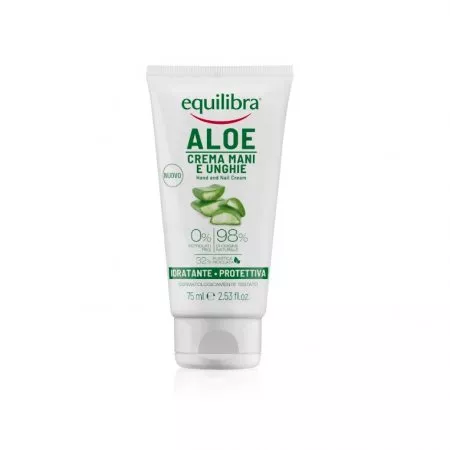 Equilibra Aloe Hand & Nail Cream aloesowy krem do rąk i paznokci 75ml