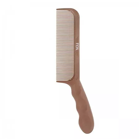 Fox Earth Colors, grzebień fryzjerski do rozczesywania, brązowy