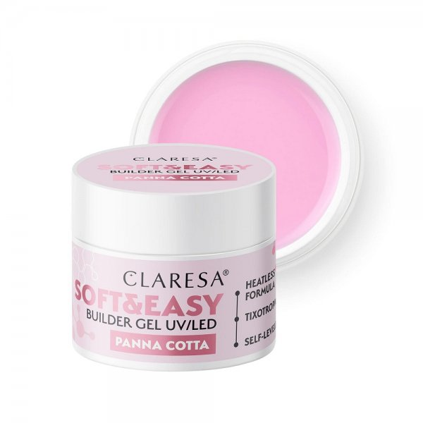 Claresa Soft& Easy Builder Gel żel budujący Panna Cotta 45g
