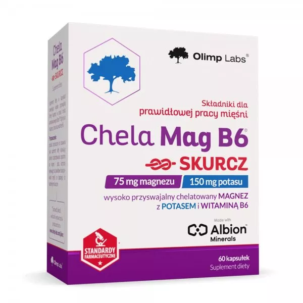 Olimp Labs Chela-Mag B6 Skurcz suplement diety 60 kapsułek