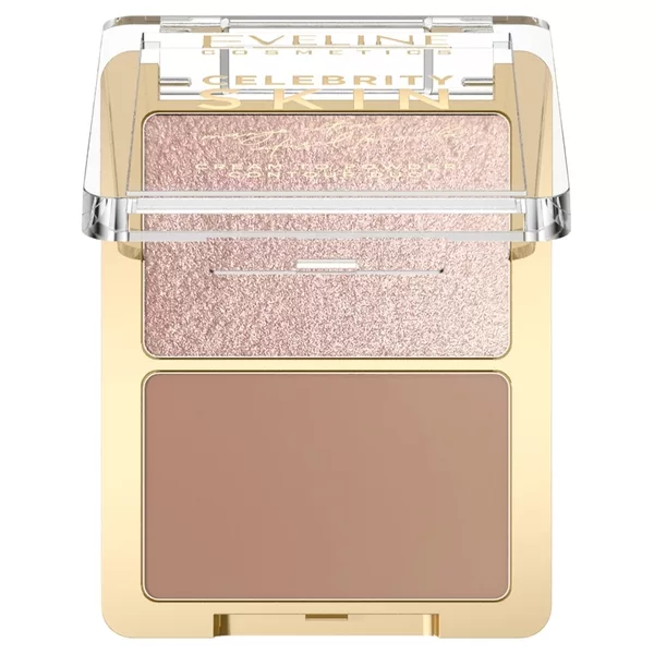 Eveline Cosmetics Celebrity Skin hybrydowy rozświetlacz i bronzer 2w1 03 Soft Harmony 8g