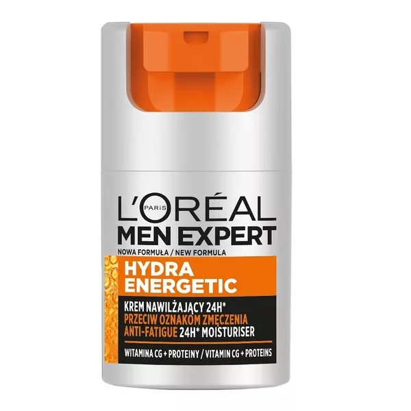 L'Oreal Paris Men Expert Hydra Energetic krem nawilżający przeciw oznakom zmęczenia, 50ml