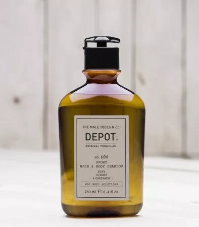 Depot No. 606, odświeżający szampon do włosów i ciała, 250ml