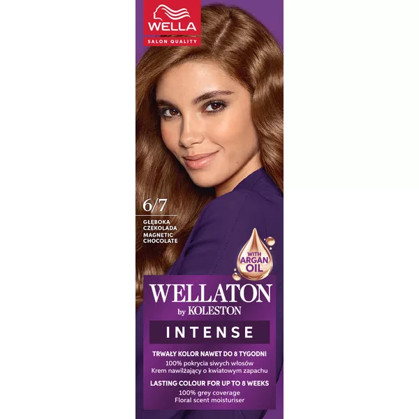 Wella Wellaton, farba do włosów, Głęboka Czekolada, 6/7, 100ml
