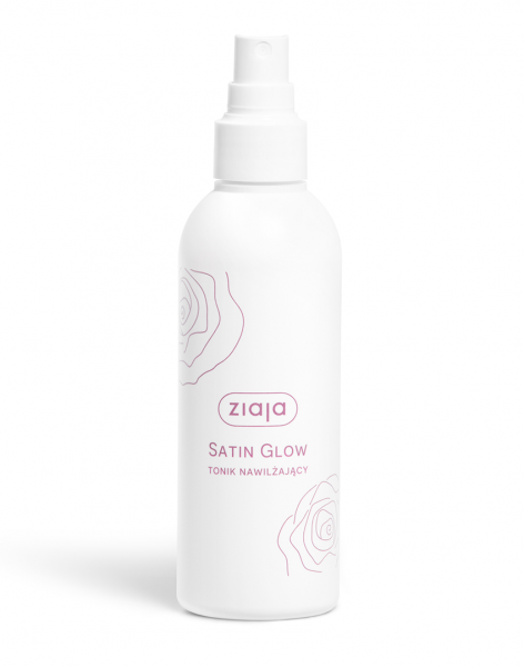 Ziaja Satin Glow, tonik nawilżający spray, 200ml