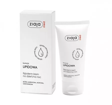Ziaja Med Kuracja lipidowa, fizjoderm krem na dzień/na noc, 50ml