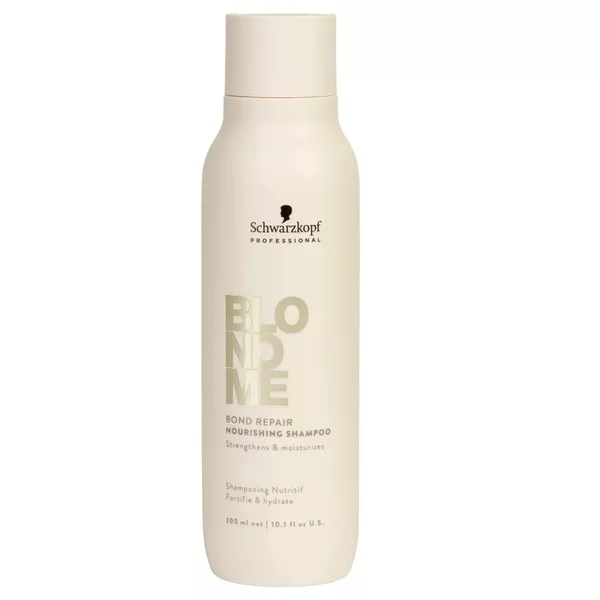 Schwarzkopf BlondMe Bond Repair, szampon wzmacniająco-nawilżający włosy blond, 300ml