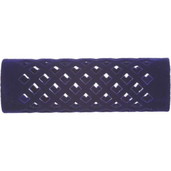 Efalock Flocked Curler, wałki metalowe flokowane 65mm/21mm niebieskie 12szt., ref. 14100825