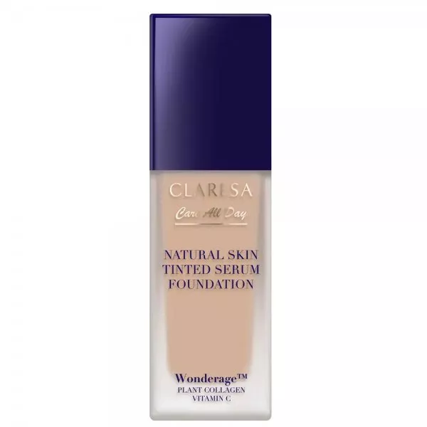 Claresa Natural Skin Tinted Serum Foundation podkład-serum z naturalnym wykończeniem 2N Medium Neutral 32ml