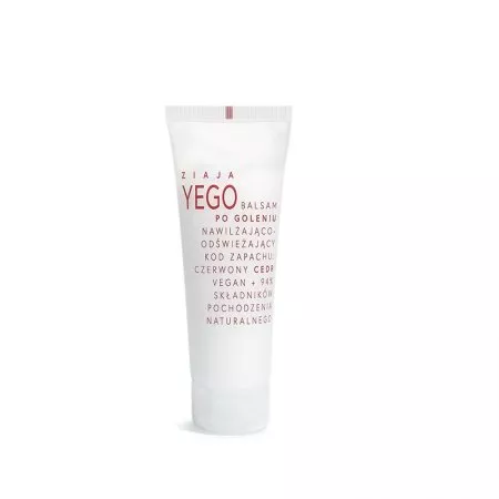 Ziaja Yego nawilżająco-odświeżający balsam po goleniu Czerwony Cedr 80ml