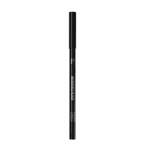 Wibo Incredible Black Matte And Lasting, kredka do oczu z temperówką