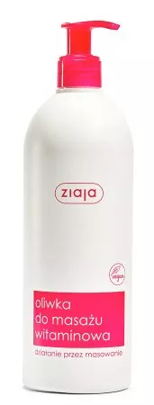 Ziaja, oliwka do masażu witaminowa, 500ml