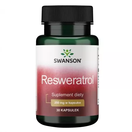Swanson Resweratrol 250mg 30kaps