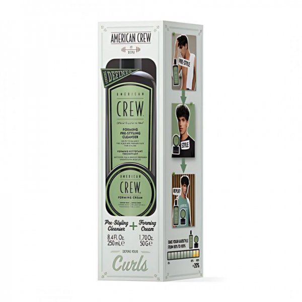 American Crew Forming Duo, zestaw do pielęgnacji i stylizacji włosów, szampon + krem