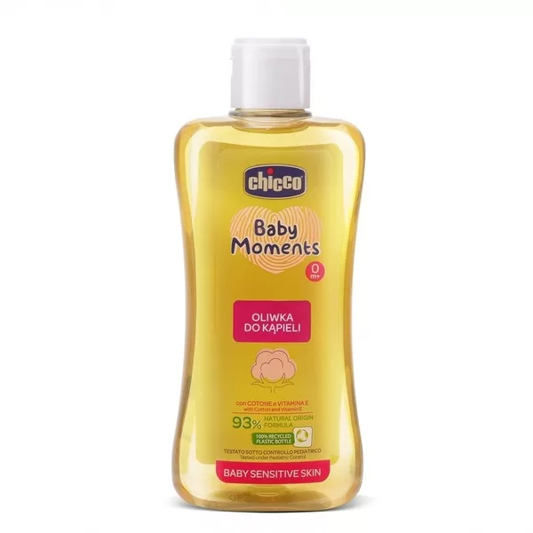 Chicco Baby Moments oliwka do kąpieli 0m+ 200ml