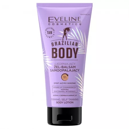 Eveline Cosmetics Brazilian Body ujędrniający żel-balsam samoopalający 150ml