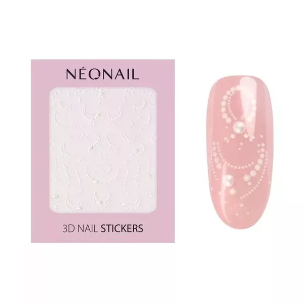 Neonail, naklejki 3D do paznokci, 01