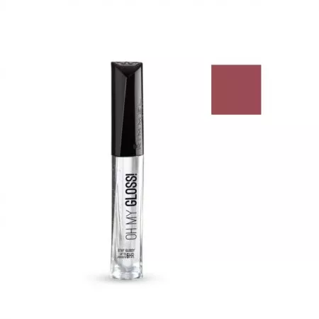 Rimmel Oh My Gloss błyszczyk do ust 330 Snog Swatch 6,5ml