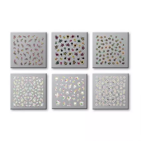 Top Choice Naklejki na paznokcie 42737 6szt