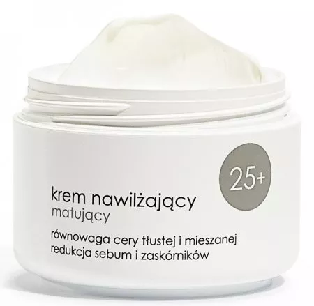Ziaja 25+, krem nawilżający matujący, 50ml