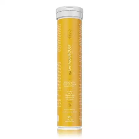 MyBestPharm MyBestHydroBOOST suplement diety o smaku gruszki 20 tabletek musujących