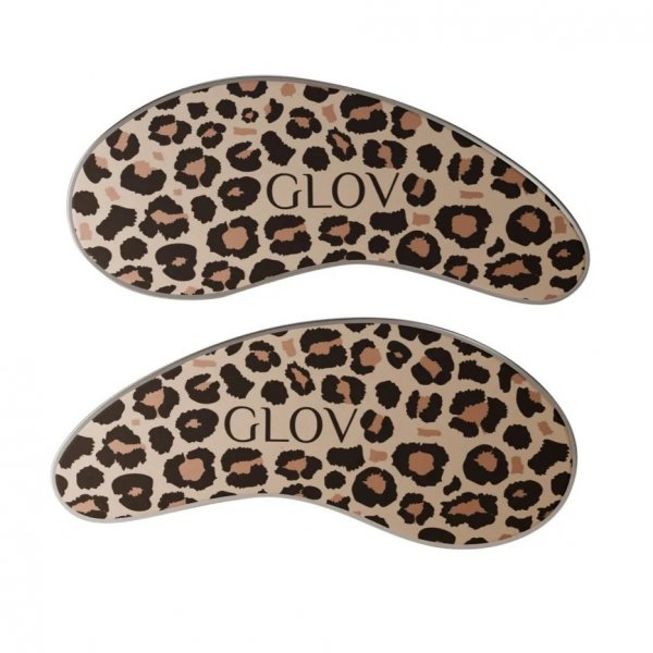 Glov Infinity Eye Patches silikonowe nawilżające płatki pod oczy wielokrotnego użytku Cheetah