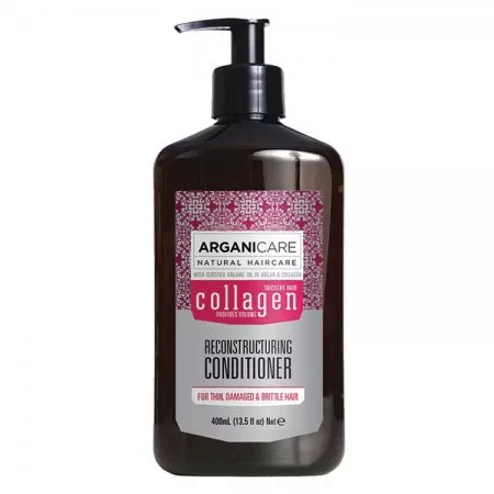 Arganicare Collagen odżywka odbudowująca do cienkich włosów 400ml