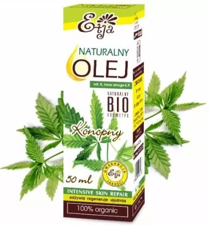 Etja Naturalny olej kosmetyczny Konopny bio 50ml