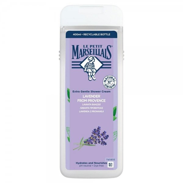 Le Petit Marseillais Kremowy żel pod prysznic Lawenda z Prowansji 400ml