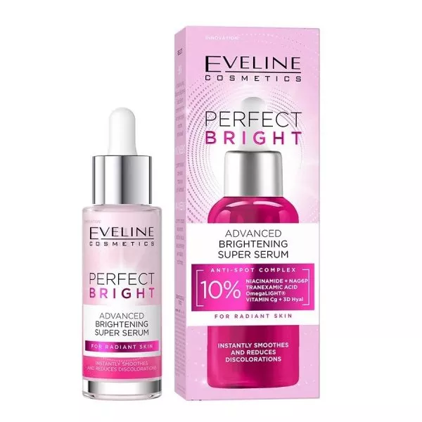 Eveline Cosmetics Perfect Bright zaawansowane super serum rozjaśniające 30ml