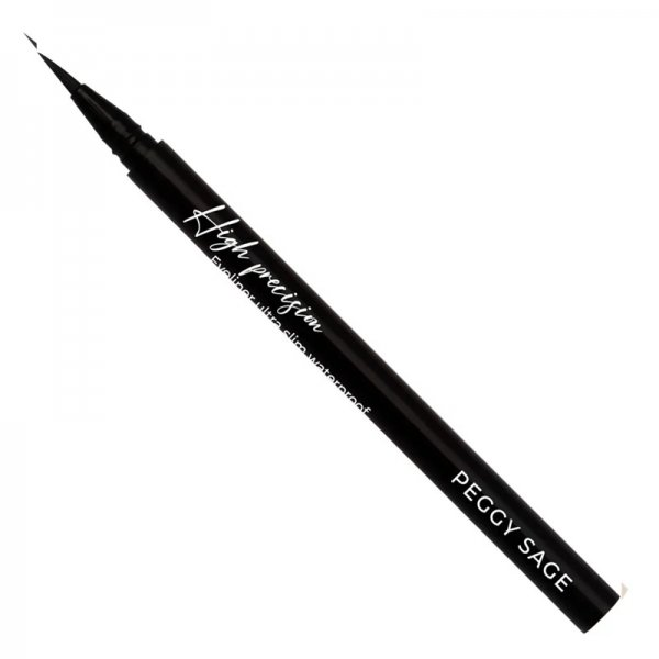 Peggy Sage Ultra Slim High Precision, wodoodporny eyeliner, midnight black, 0,6ml, ref.131933