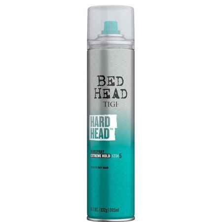 Tigi Bed Head Hard Head, lakier bardzo mocno utrwalający, 385ml