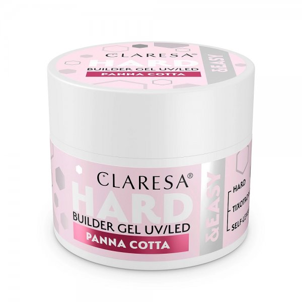 Claresa Hard& Easy Builder Gel żel budujący Panna Cotta 45g