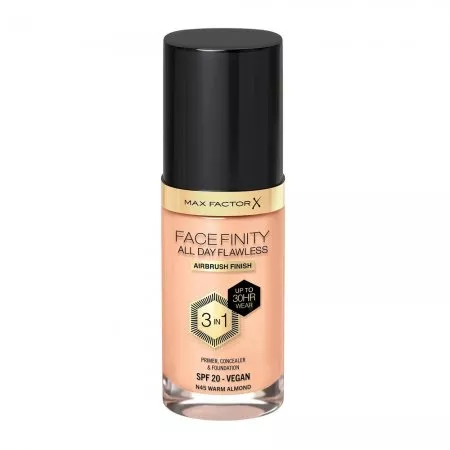 Max Factor Facefinity All Day Flawless 3w1 kryjący podkład w płynie N45 Warm Almond 30ml