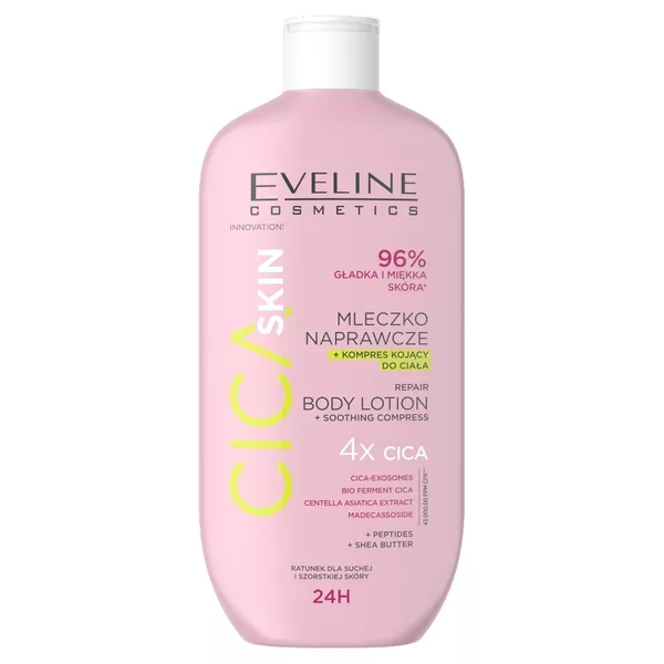 Eveline Cosmetics Cica Skin mleczko naprawcze + kojący kompres 350ml
