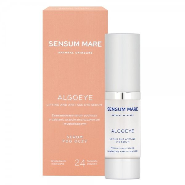 Sensum Mare Algoeye zaawansowane serum pod oczy o działaniu przeciwzmarszczkowym i wygładzającym 15ml