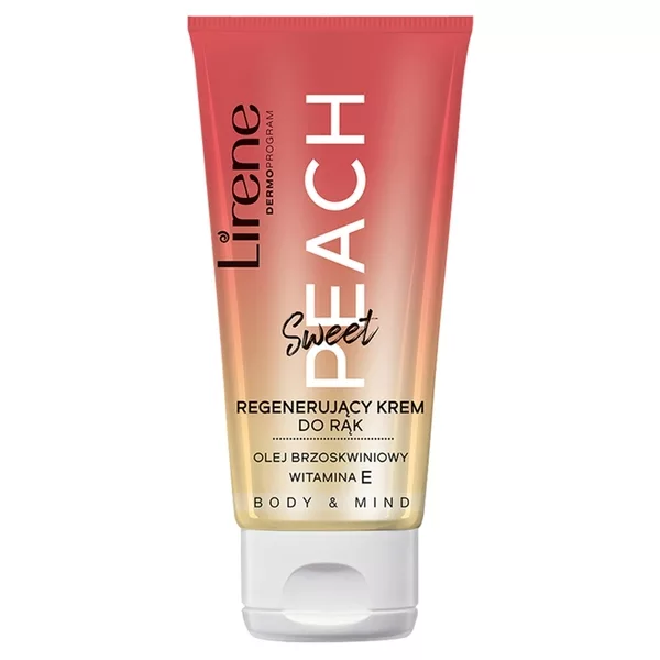 Lirene Body & Mind regenerujący krem do rąk Sweet Peach 50ml