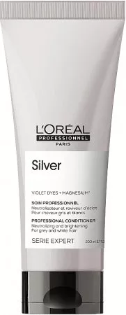 Loreal Silver, odżywka do włosów rozjaśnionych lub siwych, 200ml