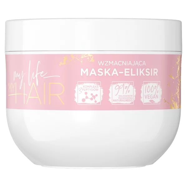 Eveline My Life My Hair, wzmacniająca maska-eliksir, 300ml