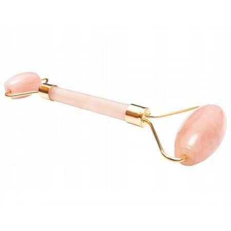 Clavier Gua Sha Roller wałek do masażu twarzy wykonany z kwarcu różowego
