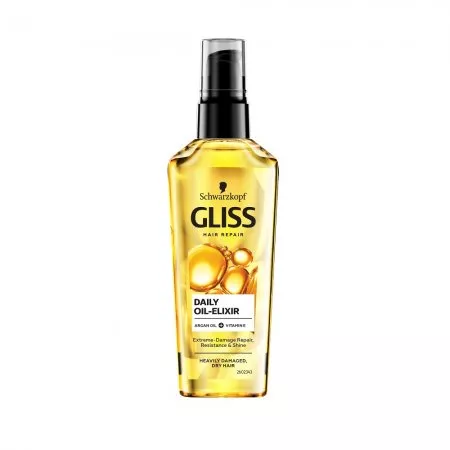 Gliss Daily Oil-Elixir odżywczy eliksir do włosów zniszczonych i suchych do codziennego stosowania 75ml