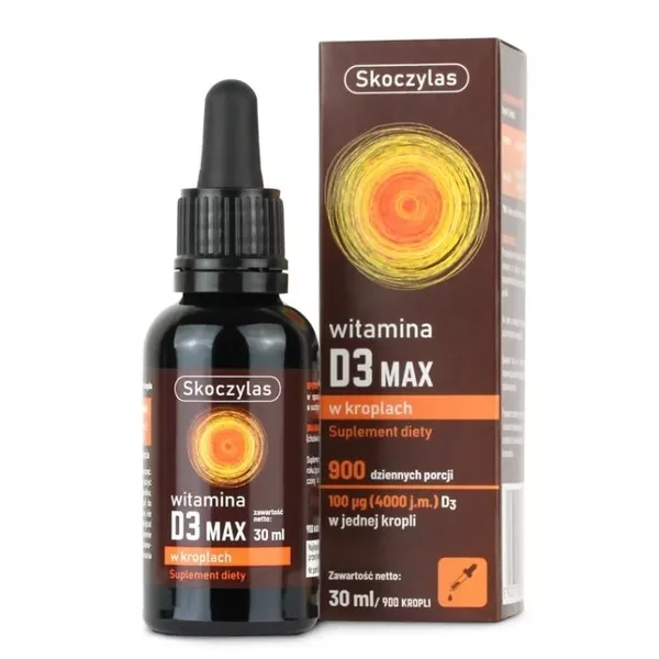 Skoczylas Witamina D3 Max suplement diety w kroplach 30ml