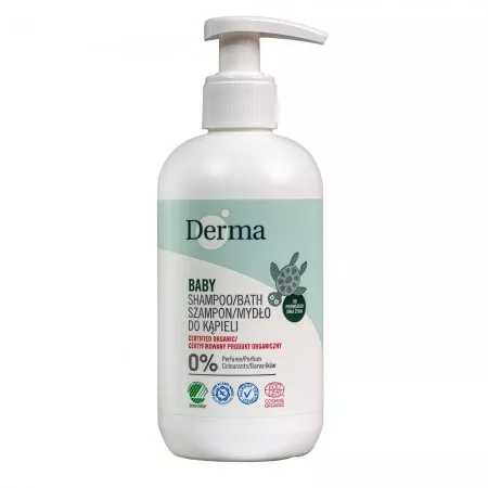 Derma Eco Baby Shampoo/Bath szampon i mydło do kąpieli dla dzieci 250ml
