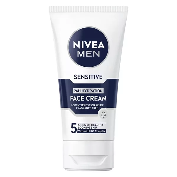 Nivea Men Sensitive łagodzący krem nawilżający do twarzy 75ml