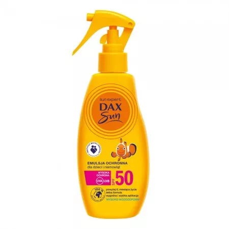 Dax Sun Emulsja ochronna dla dzieci i niemowląt SPF50 200ml