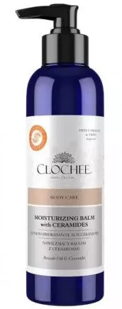 Clochee, nawilżający balsam do ciała z ceramidami, słodka pomarańcza & chili, 250ml